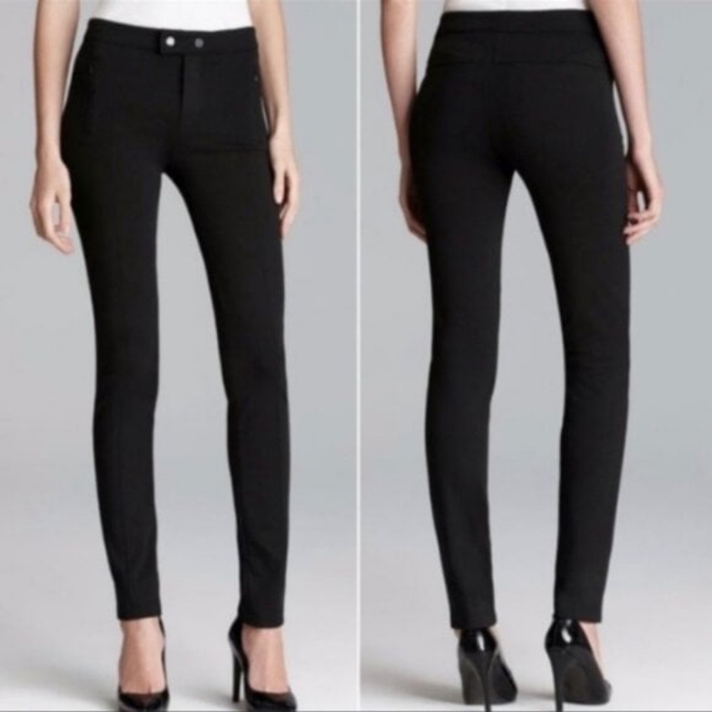 EUC Vince Size 10 Charcoal Ponte Ski Skinny Pants!